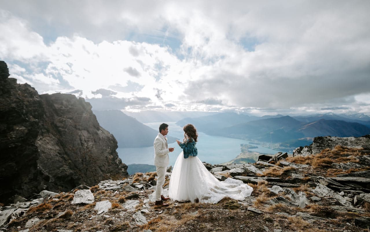 queenstown elopement wedding